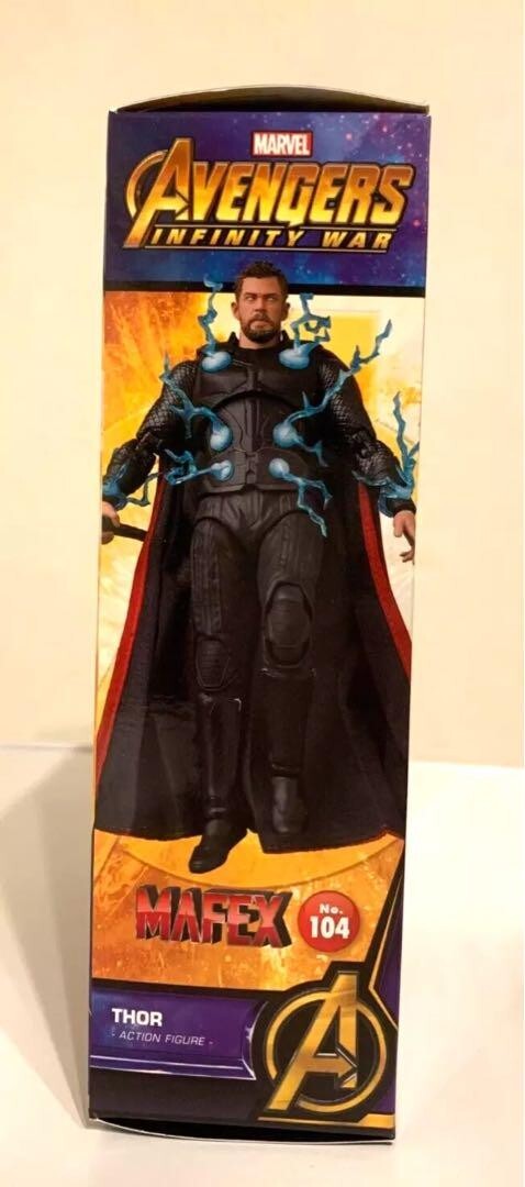 No.104 MAFEX THOR 『AVENGERS NFINTY WAR』 MAFEX No.104 Avengers Infinity War Thor 160mm Action Figure