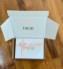 Dior gift box with ribbon and tissue paper