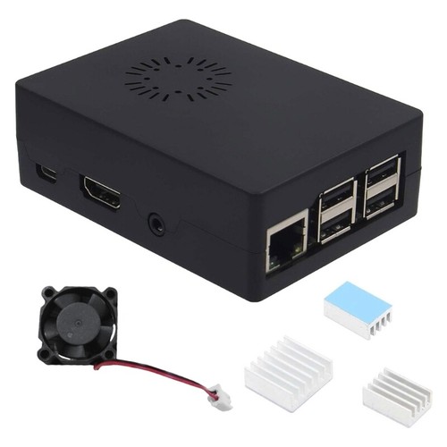 ABS Cooling Fan Case Enclosure forRaspberryPi 3B 3B+ Mainboard Protector - Photo 3/8