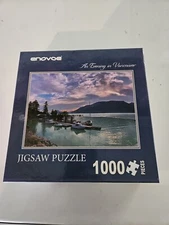 Enovoe 1000 Piece Puzzle “An  Evening in Vancouver” New !! Never Opened / Boats