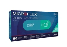 Ansell Microflex Nitrile 7 Mil Gloves, Various Sizes, 1 Case, Free Ship