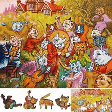 Wooden Jigsaw Puzzle for Adults by FoxSmartBox -235 Pieces-And the Band Plays On