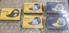 Audien BTE (Behind the Ear) Rechargeable OTC Hearing Aid Bundle/AS IS! Untested
