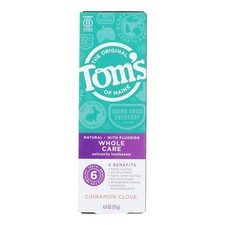 Tom's of Maine Toothpaste Whole Care Clove 4 oz Pack of 3
