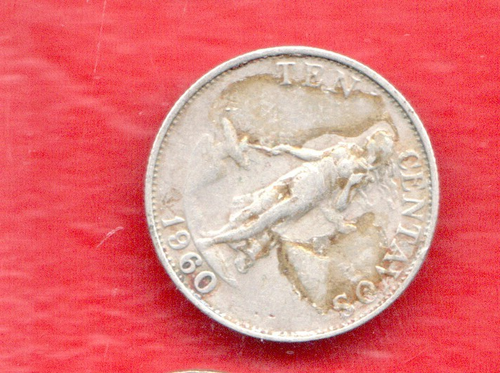 PHILIPINAS 10 CENTS 1960