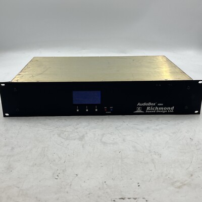 Richmond Sound Design AudioBox AB64. Tested For Power. READ