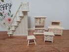 Unbranded possibly homemade doll furniture lot