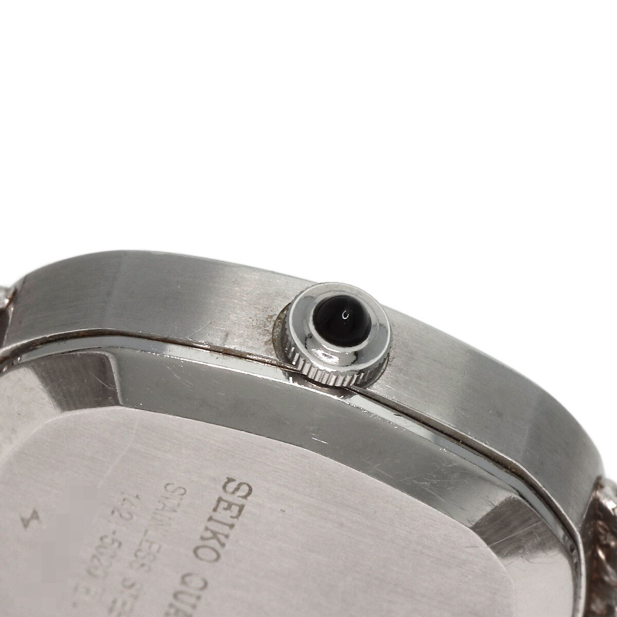 SEIKO CREDOR square face Watches 1421-5020 Stainless Steel