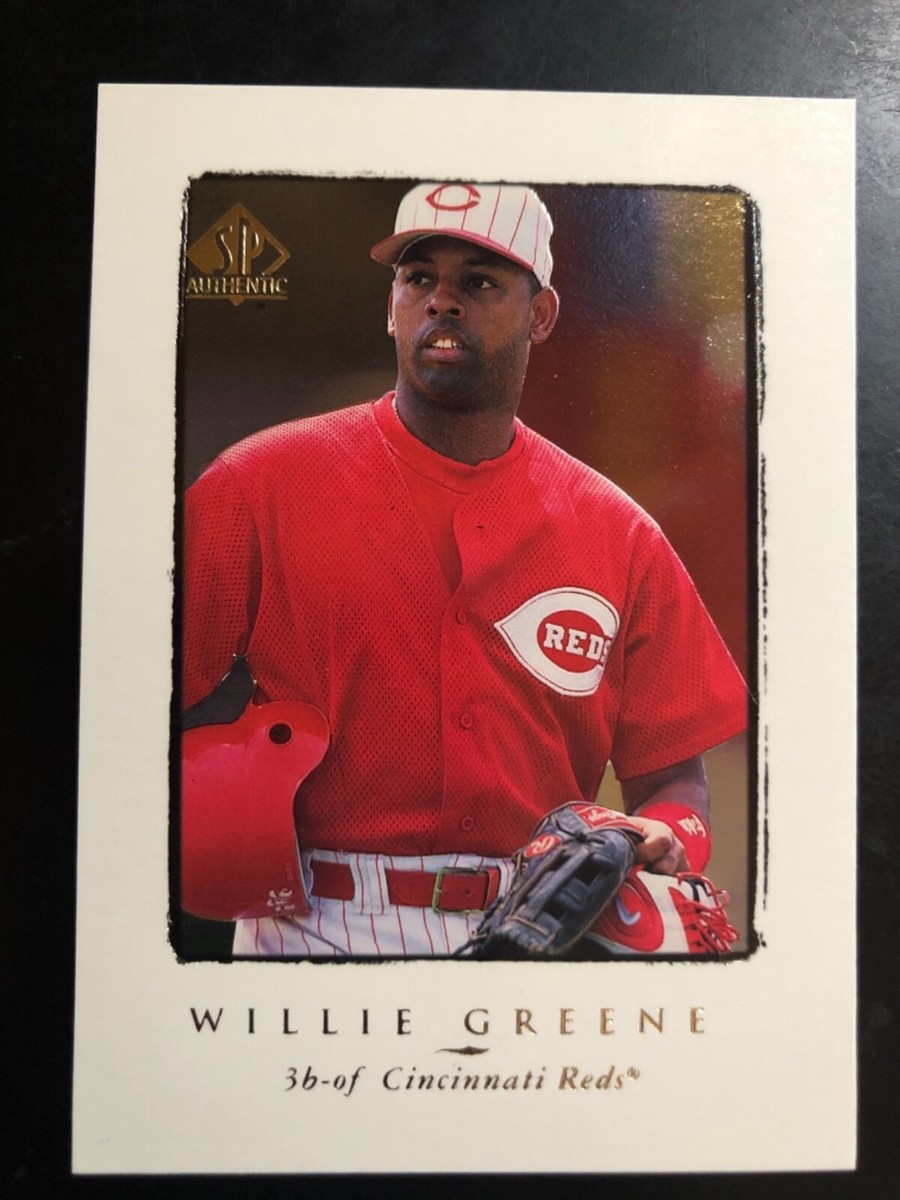 1998 SP Authentic #72 Reds Willie Greene Baseball Card | eBay