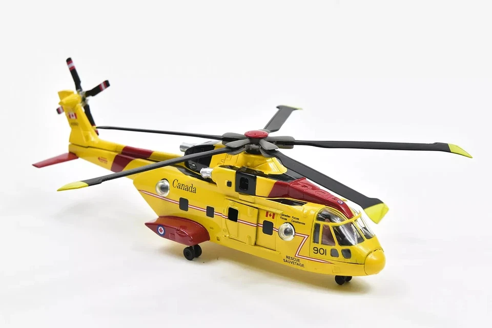 NEW RAY 1:72 DIE CAST ELICOTTERO AGUSTA WESTLAND AW101 CORMORANT CANADA 25513 - Immagine 2 di 2