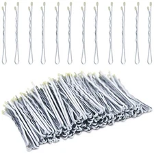 White Bobby Pins, METLUCK 200Pcs White Hair Pins Waves Bobby Pins