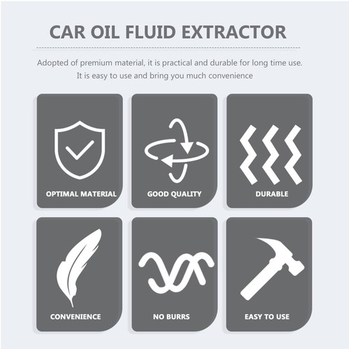Automotive Fuel Oil Extractor Pump Manual Brake Fluid Extraction Tool for Car Or - Picture 11 of 12