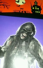 Burnt zombie Halloween mask adult size new