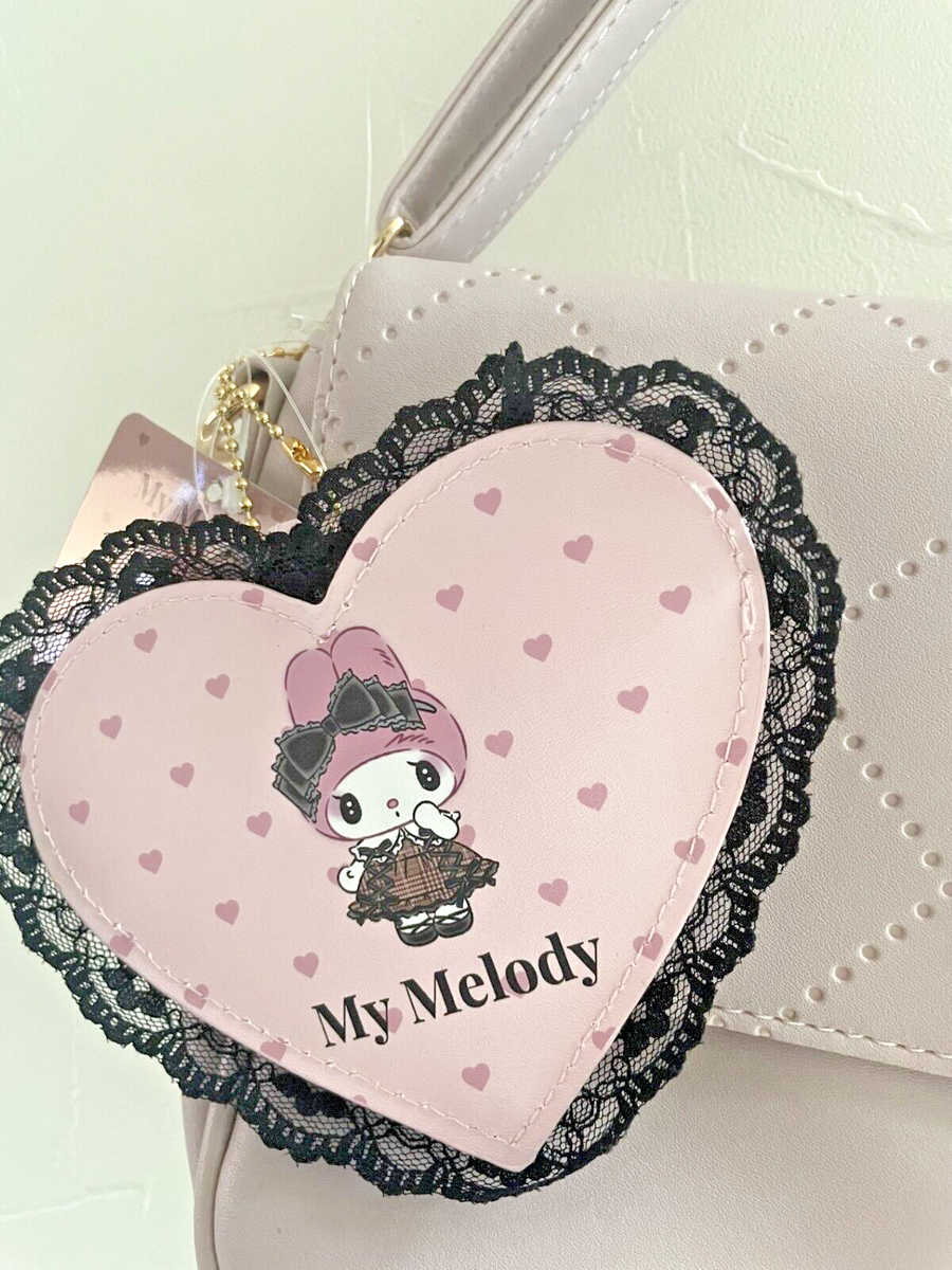 Sanrio Midnight My Melo 2 way back shoulder bag handbag Lace