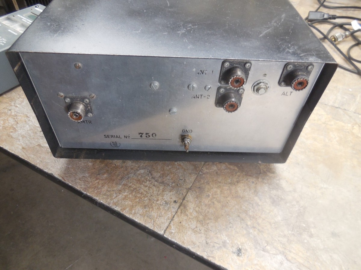 Drake MN-2000 2KW Antenna Tuner Ham *Works* *AS-IS No