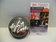 Barclay Goodrow Signed Tampa Bay Lightning 2021 Stanley Cup Puck JSA COA