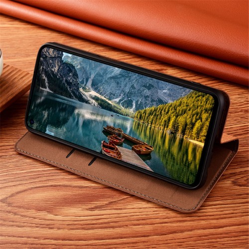 Genuine Leather Lizard Case for Samsung Galaxy S24 S25 Ultra Card Pocket Cover - Zdjęcie 16 z 26
