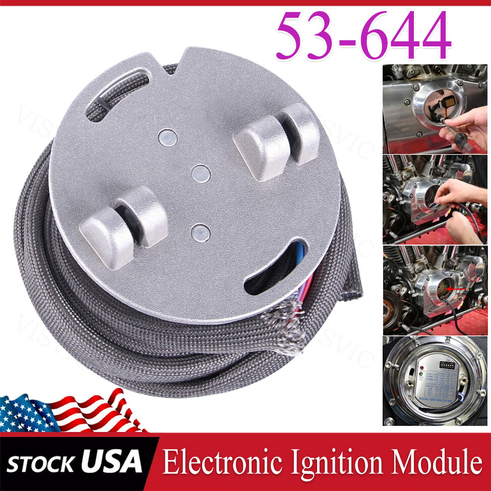 53-644 Single Fire Electronic Ignition Module for Harley Kick