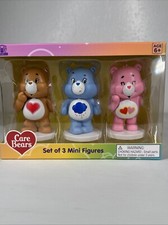Care Bears Mini Figures Set of 3 Vinyl Figures 3.5in CultureFly