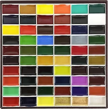 KISSHO GANSAI Japanese Watercolor Paint 60 Colors Set Genuine Pigments Japan New