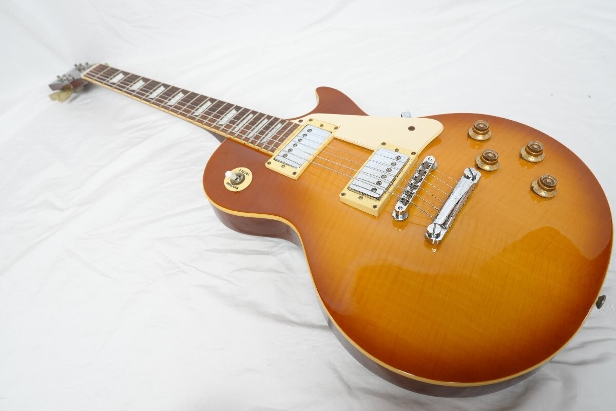 ギター BURNY Super Grade RLG Honey Burst 90s? BURNY RLG Super Grade Honey Burst Flame Maple Top Les