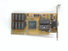 Vintage Realtek RTVGA-V3-91020 RTG3106  Video Card 512KB ISA