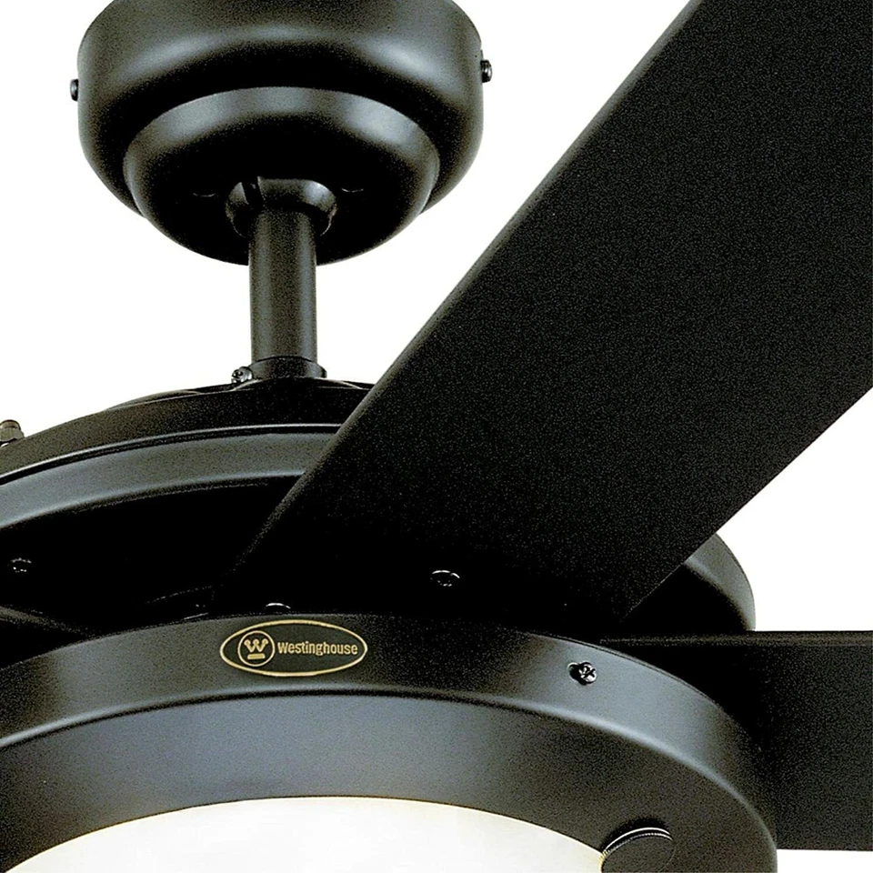 Westinghouse Lighting 7224200 Comet Indoor Ceiling Fan with Light, Matte Black - Image 3 of 4