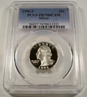 1996-S 25c SILVER PCGS PR70DCAM WASHINGTON QUARTER PROOF DEEP CAMEO PR 70 DC