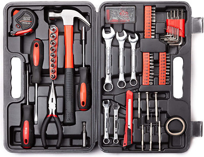 148 Piece Automotive and Household Tool Set - Perfect for Car Enthusiasts and DI
