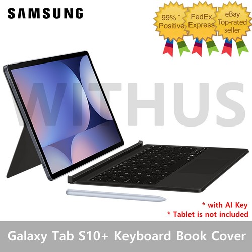 SAMSUNG Galaxy Tab S10+ Keyboard Book Cover with AI Key EF-DX825 ENG/KOR Layout_ - Picture 1 of 11