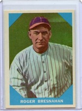 1960 Fleer Roger Bresnahan Chicago Cubs #8 ⭐️💥🎯 NMMT