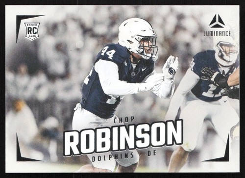 2024 Panini Luminance Base Chop Robinson RC Miami Dolphins #176