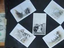 Great WWI Photo Album / Scrapbook, BATTLEFIELD POSTCARDS, Military Training Camp