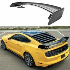 Rear Spoiler Lip For 2015-2023 Ford Mustang 2 Door GT500 CFTP Style Gloss Black