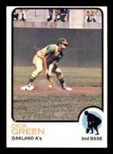 1973 Topps Baseball #456 Dick Green EX *d6