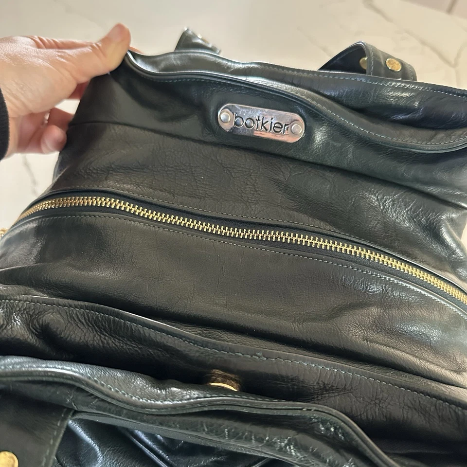 Botkier Trigger手提包, hunter 绿色/金色五金件 — 第 4/4 张图片