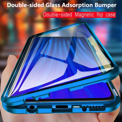 360 Full Magnet Hülle für Samsung A54 A56 A55 S25 S23 S24 Ultra Schutz Glas Case