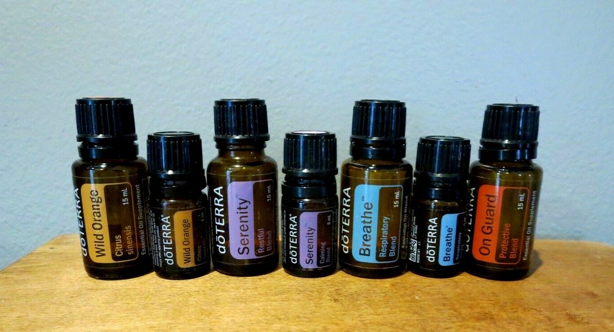 dōTERRA エッセンシャルオイル まとめ売り 15ml 5ml DoTerra lot of 14 EMPTY Doterra 15 ML and 5 ML Essential Oils
