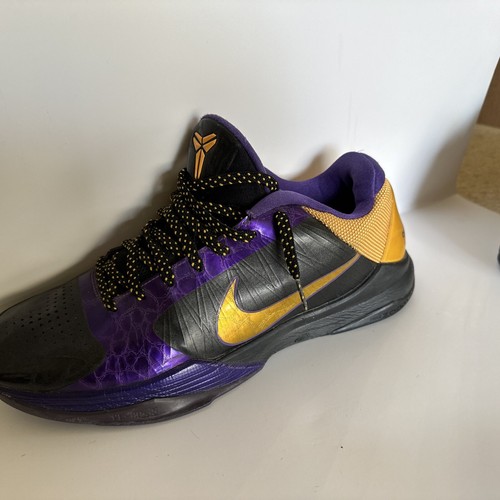 Size 10.5 - Nike Zoom Kobe 5 Lakers Away - 第 15/19 張圖片