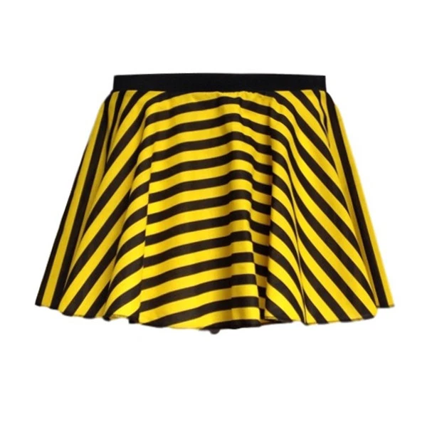 NIÑAS Falda a Rayas MUNCHKIN Caramelo Rayas DANZA Pantomima DISFRAZ Rock and Roll Foto 3 de 4