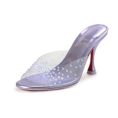 Christian Louboutin ライトブルー ウェッジソール35.5 Christian Louboutin 