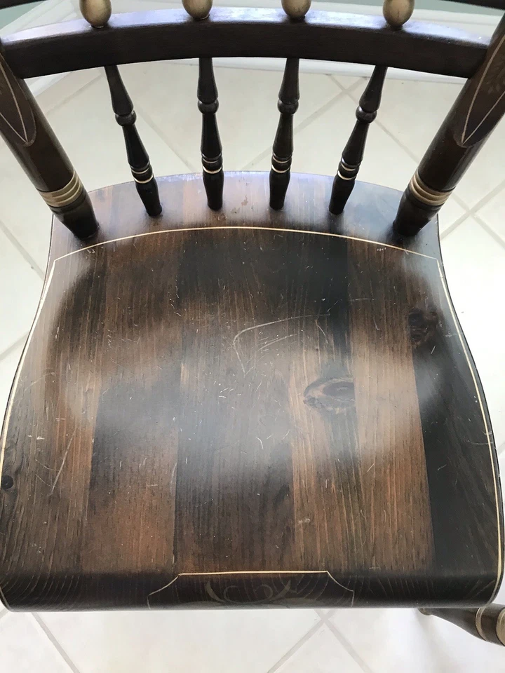 2 стула Ethan Allen - Hitchcock стулья боковой стул 12-6120-COTTAGECORE - Изображение 4 из 4