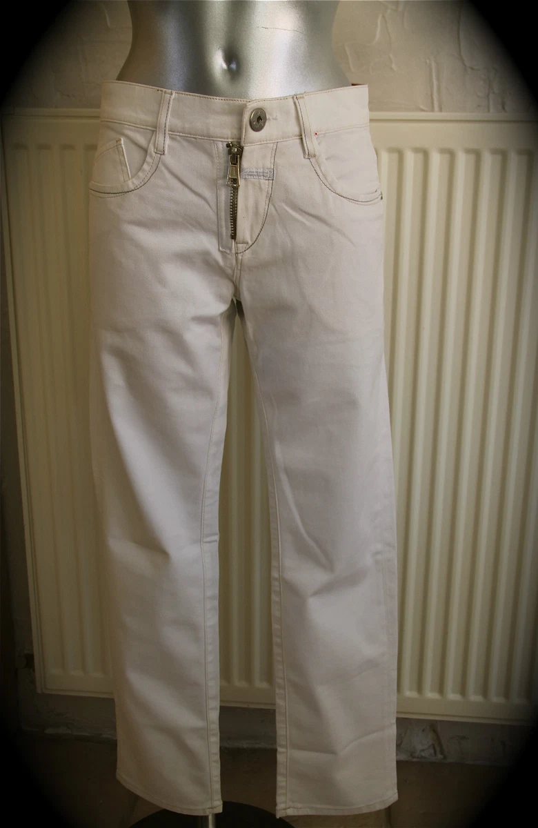 Pantacourt Blanc Un Jour Ailleurs - Taille 44, Occasion Très Bon état, Coton Tencel