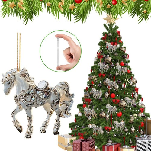 Car Hanging Decoration Christmas Theme Pattern Design Christmas-th J6W8 - Picture 2 of 11