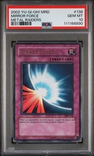 Mirror Force MRD-138 2002 Ultra Rare Original Yugioh PSA 10 Gem Mint *890