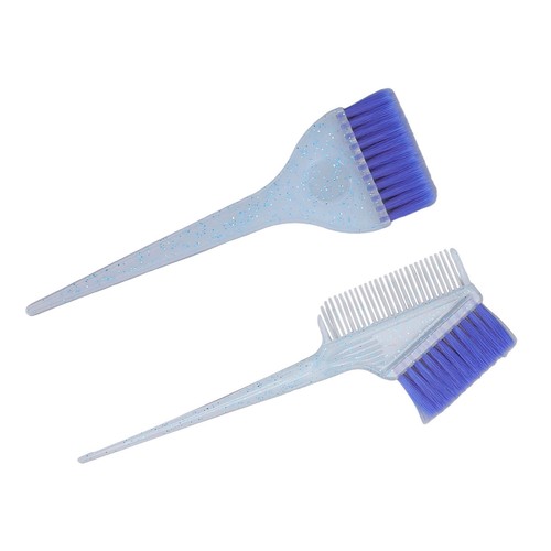 2pcs Soft Nylon Hair Highlighting Brush Applicator Double Sided Hair Dye Bru PLM - Picture 4 of 12