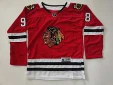New! Connor Bedard Youth S/M Chicago Blackhawks NHL  Jersey
