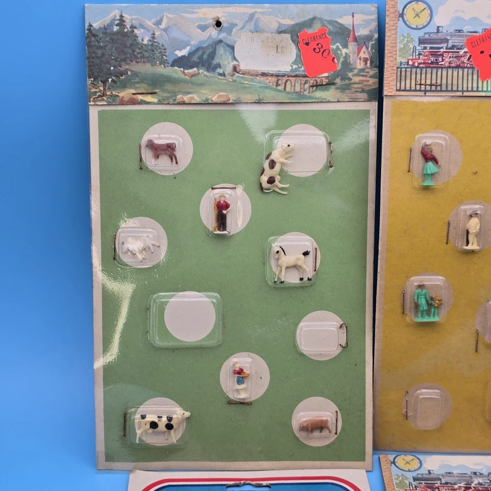 Figuras de Tren Modelo Leyla De Colección Escala HO Calibre Personas 4 PAQUETES INCOMPLETOS Foto 2 de 4