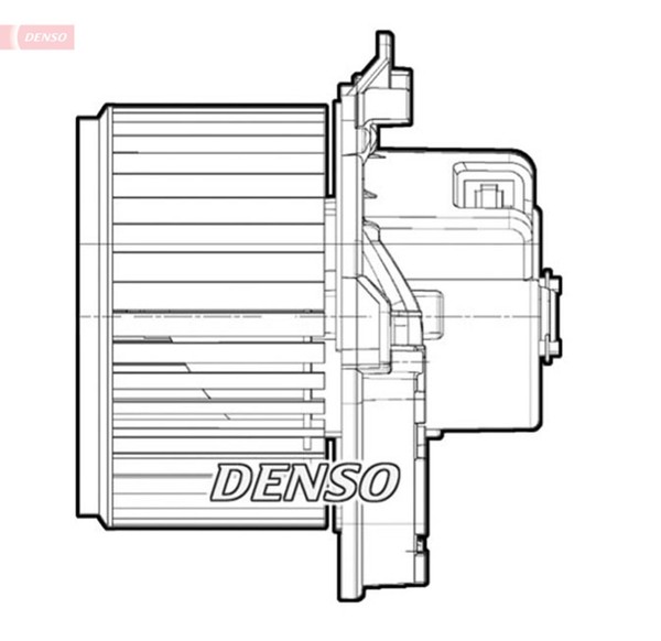 InnenraumgebläSe Denso DEA09071 FüR Fiat 12V Bravo Stilo 71736003 140Mm Multi 2-image
