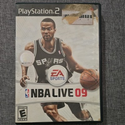 EA SPORTS NBA Live 09 Sony PlayStation 2 2008 Manual Included